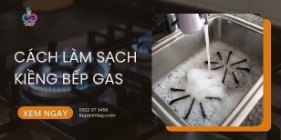 Cách làm sạch kiềng bếp gas ĐƠN GIẢN NHẤT