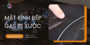 Mẹo xử lý mặt kính bếp gas bị xước