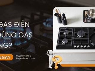 Bếp gas điện có dùng gas không? CHI TIẾT