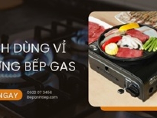 Cách dùng vỉ nướng bếp gas an toàn hiệu quả