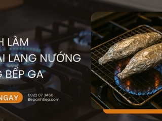 Cách làm khoai lang nướng bằng bếp ga không khét