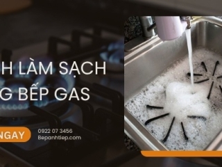 Cách làm sạch kiềng bếp gas ĐƠN GIẢN NHẤT