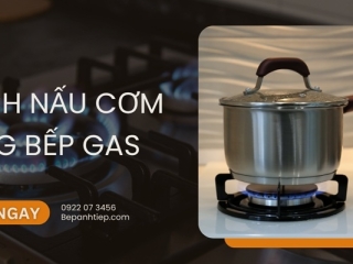 Cách nấu cơm bằng bếp gas THƠM NGON