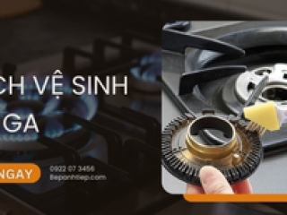 Cách vệ sinh bếp ga ĐƠN GIẢN mà SẠCH BÓNG