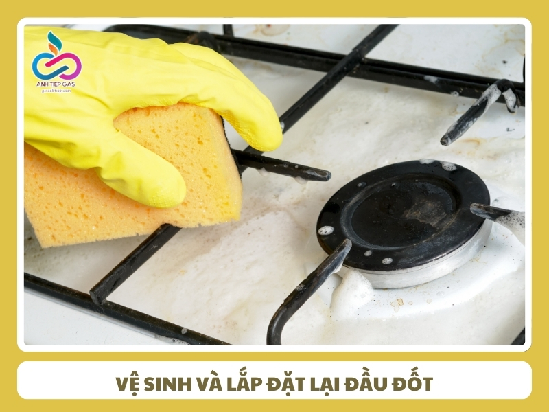 Ve sinh va lap dat lai dau dot