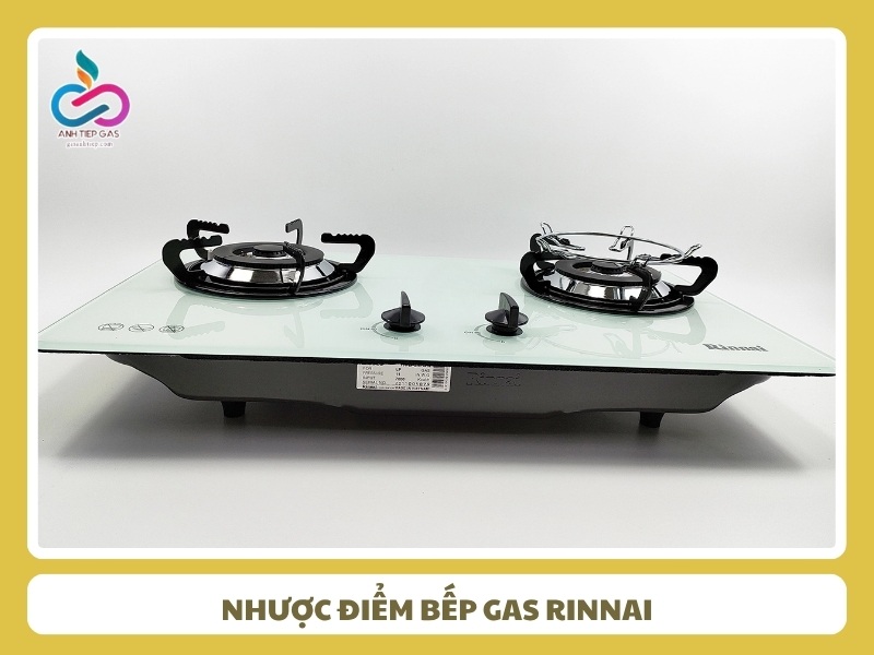 Nhuoc diem bep gas Rinnai