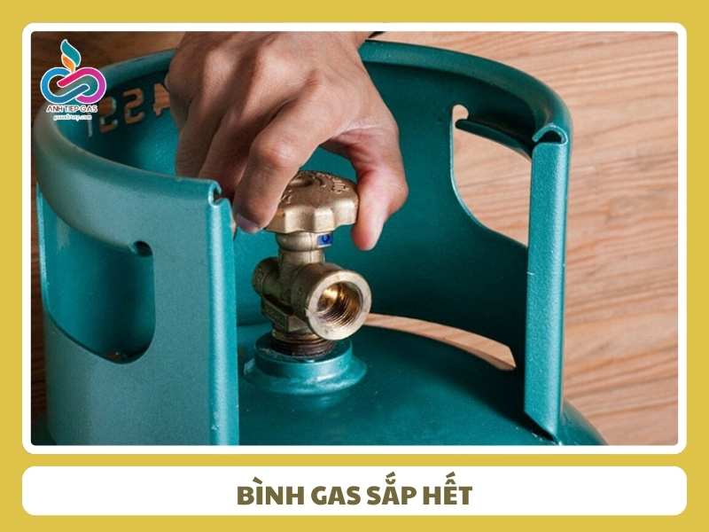 binh gas sap het khong du cung cap khi ga