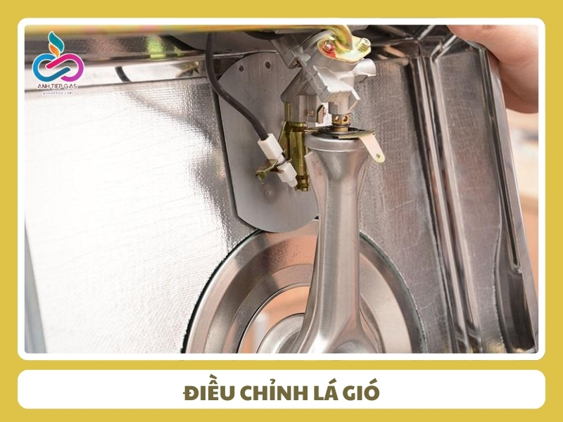 dieu chinh la gio bep gas