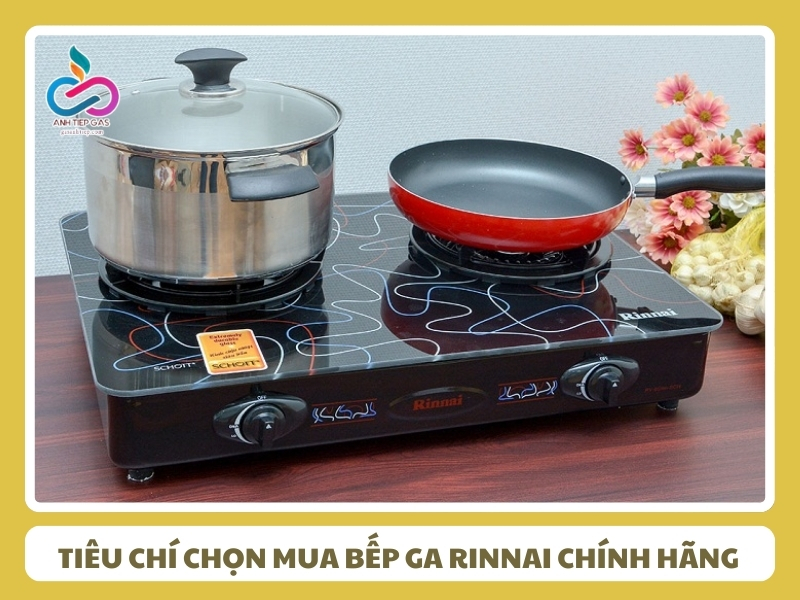 Tieu chi chon mua bep ga Rinnai chinh hang 