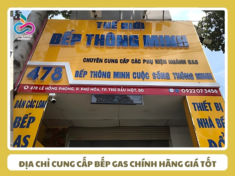 Dia chi cung cap bep gas chinh hang gia tot