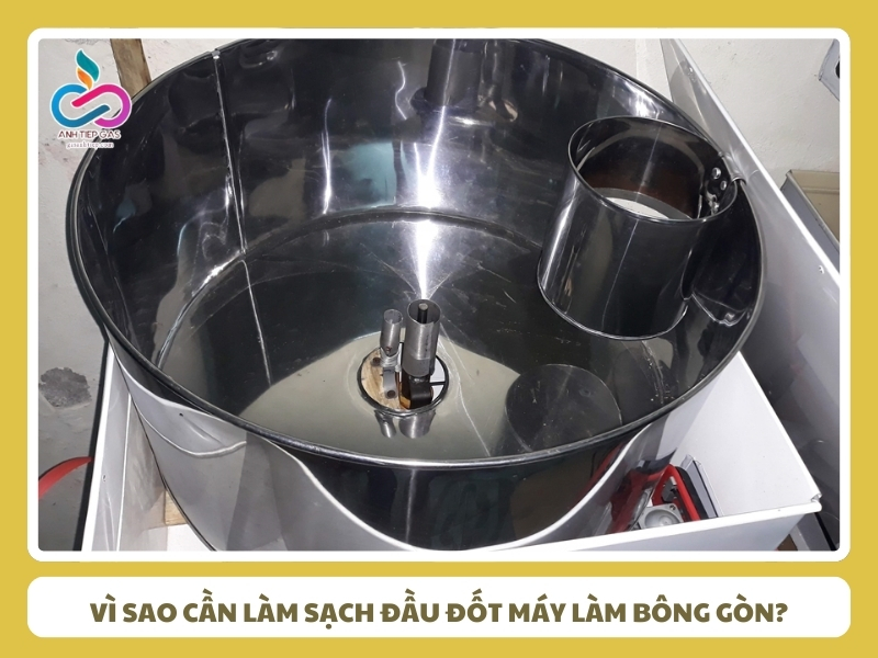 Vi sao can lam sach dau dot may lam bong gon