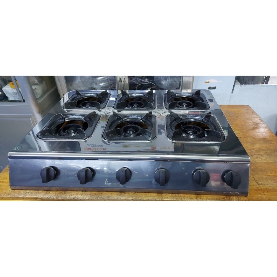 BẾP GAS BÁNH XÈO 6 LÒ