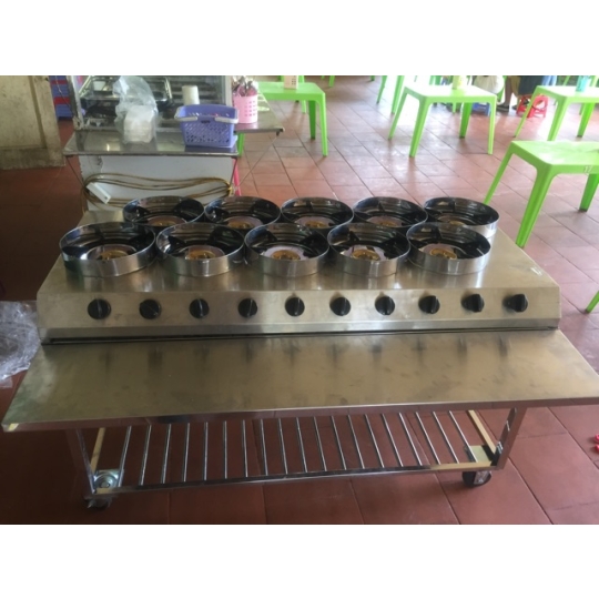 BẾP GAS BÁNH XÈO 10 LÒ