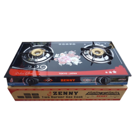 Bếp gas kính 2 lò GAS