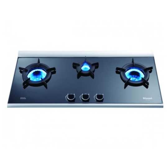 Bếp gas âm 3 lò Rinnai RB-3CG(B)