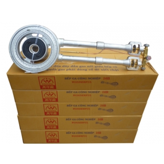 BẾP GAS CÔNG NGHIỆP SADOKA 10B dòng bếp công nghiệp lửa lớn nhất ko có ic đánh lửa 