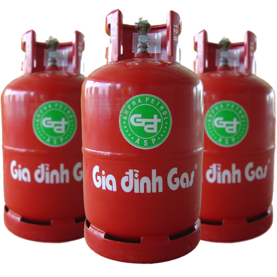 GAS GIA ĐÌNH ĐỎ VAN EFF 12KG