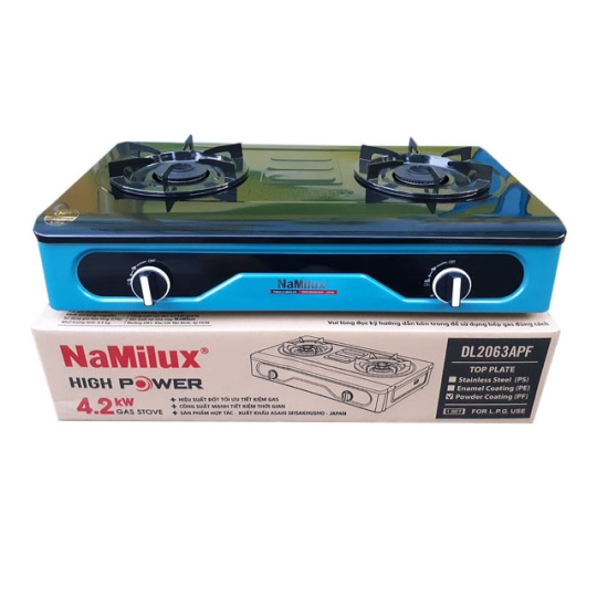 Bếp Gas Đôi Namilux DL2063APF Mặt Bếp Tráng Men