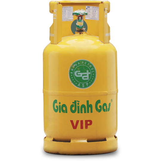 gia đình gas MÀU VÀNG 12kg